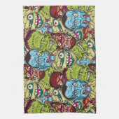 Halloween Monster Mash Theedoek (Verticaal)