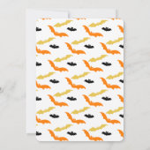 Halloween Monster Mash Up Party Uitnodigingen (Achterkant)