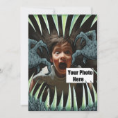  Halloween Monster Mouth Kaart (Voorkant)