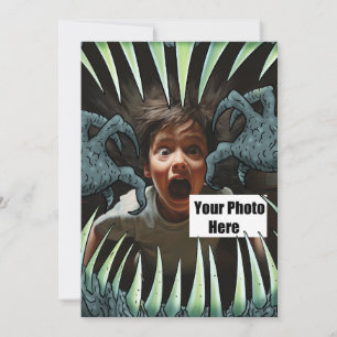 Halloween Monster Mouth Kaart