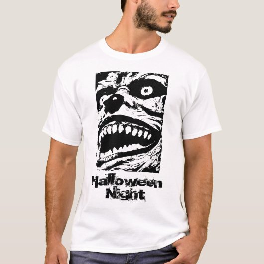 Halloween Monster Night T-shirt (Voorkant)