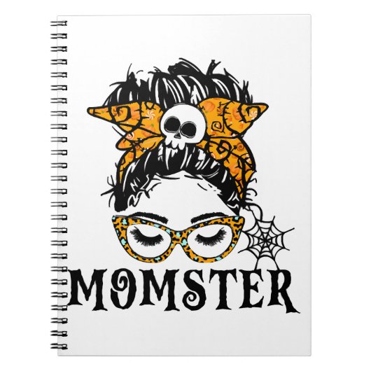 Halloween Monster  Notitieboek (Voorkant)