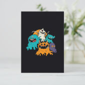 Halloween/Monster/Oktober/Herfst Aankondiging (Staand voorkant)