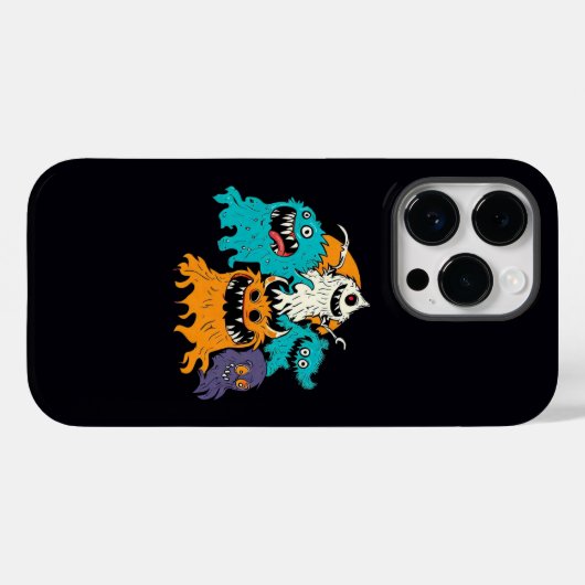 Halloween/Monster/Oktober/Herfst Case-Mate iPhone Case (Achterkant (horizontaal))