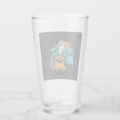 Halloween/Monster/Oktober/Herfst Glas (Achterkant)