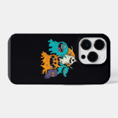 Halloween/Monster/Oktober/Herfst iPhone Hoesje (Achterkant horizontaal)