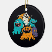 Halloween/Monster/Oktober/Herfst Keramisch Ornament (Links)