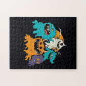Halloween/Monster/Oktober/Herfst Legpuzzel (Horizontaal)