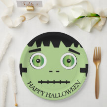 Halloween Monster Papieren Bord