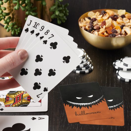 Halloween Monster Pokerkaarten (Insitu)