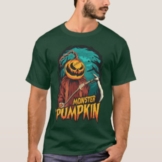 Halloween Monster Pumpkin meisje T-shirt