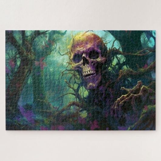 Halloween Monster Puzzel (Horizontaal)