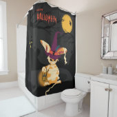 Halloween Monster Rabbit Douchegordijn (In situ)