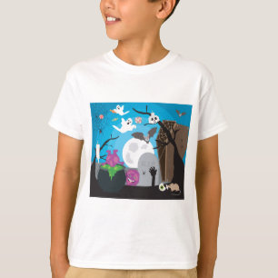 Halloween Monster Scene T-shirt