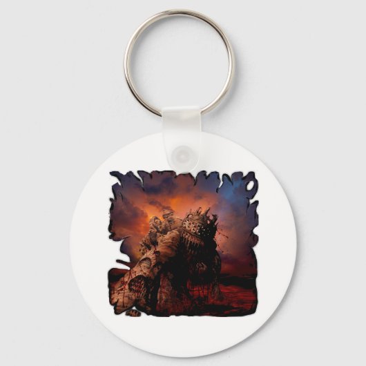Halloween Monster Sleutelhanger (Voorkant)