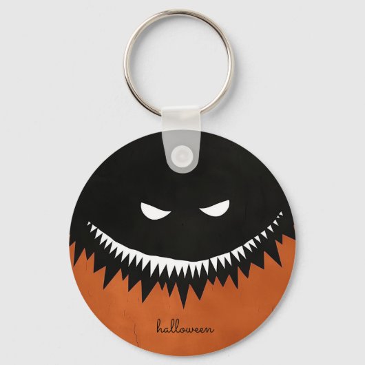 Halloween Monster Sleutelhanger (Voorkant)