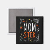 Halloween monster spinnenweb ontwerp magneet (Voorkant / Achterkant)