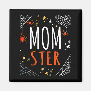 Halloween monster spinnenweb ontwerp magneet