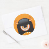 Halloween monster sticker (Envelop)