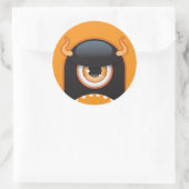 Halloween monster sticker (Tas)