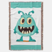 Halloween/Monster/tekenfilm  Deken (Voorkant Verticaal)