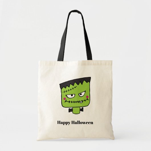 Halloween Monster Tote Bag (Voorkant)