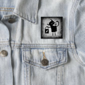 Halloween Monster Trick of Treer Button (In situ)