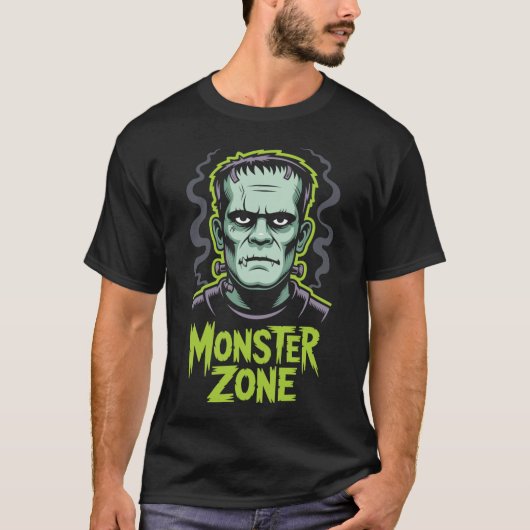 Halloween Monster Zone T-shirt (Voorkant)