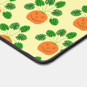 Halloween Monstera Plant in Pumpkin Patterned Bureaumat (Hoek)