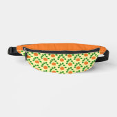 Halloween Monstera Plant in Pumpkin Patterned Heuptasje (Voorkant)