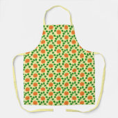 Halloween Monstera Plant in Pumpkin Patterned Schort (Voorkant)