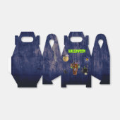 Halloween - Monsters Bedankdoosjes (Uitgevouwen)