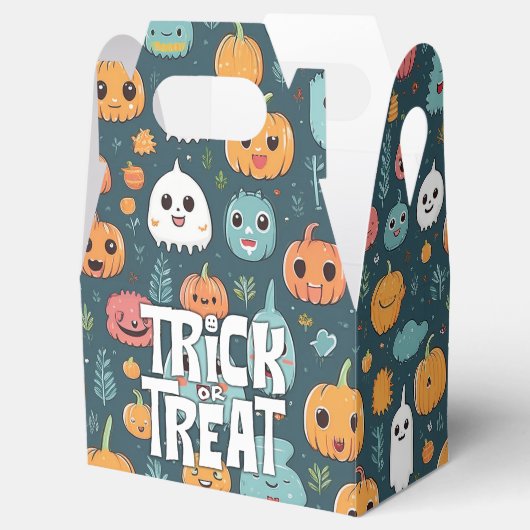 Halloween monsters bedankdoosjes (Geopend)