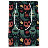 Halloween monsters in het spookbos medium cadeauzakje (Voorkant)