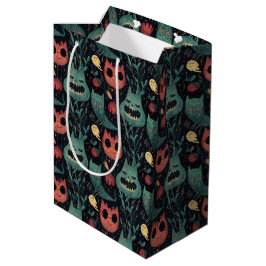 Halloween monsters in het spookbos medium cadeauzakje