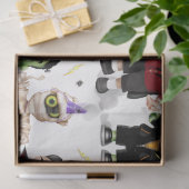 Halloween Monsters Kinderen Verjaardag Tissuepapier (Geschenk)
