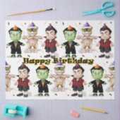 Halloween Monsters Kinderen Verjaardag Tissuepapier (Craft)