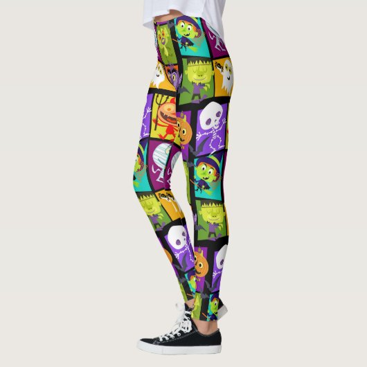 halloween monsters leggings (Links)