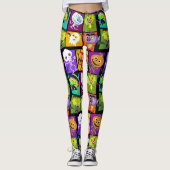 halloween monsters leggings (Voorkant)