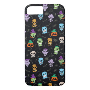 Halloween monsters maken eng grappige gezichten 	iPhone 8/7 hoesje