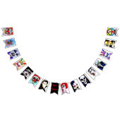 HALLOWEEN MONSTERS OP PARADE-banner Vlaggetjes (Alle)