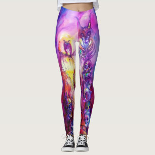 HALLOWEEN MONSTERS / ORC WAR Paars Leggings