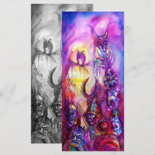 HALLOWEEN MONSTERS/ORK WAR Fantasy (Voorkant / Achterkant)