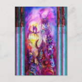 HALLOWEEN MONSTERS/ORK WAR Fantasy Briefkaart (Voorkant)