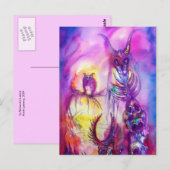 HALLOWEEN MONSTERS/ORK WAR Fantasy Briefkaart (Voorkant / Achterkant)