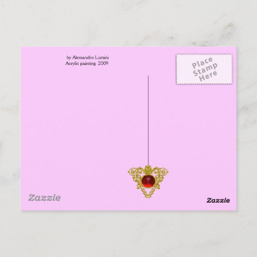 HALLOWEEN MONSTERS/ORK WAR Fantasy Briefkaart (Achterkant)