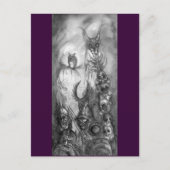 HALLOWEEN MONSTERS/ORK WAR Fantasy Briefkaart (Voorkant)