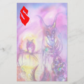 HALLOWEEN MONSTERS/ORK WAR Fantasy Briefpapier (Voorkant)