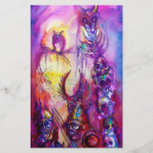 HALLOWEEN MONSTERS/ORK WAR Fantasy Briefpapier (Voorkant)