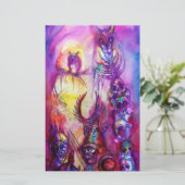 HALLOWEEN MONSTERS/ORK WAR Fantasy Briefpapier (Staand voorkant)